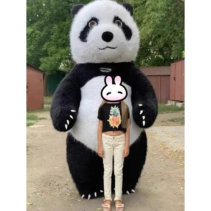 

Inflatable Panda Cartoon Doll Costume Polar Bear Hot Sale Classic Style Role Play Performance Costume Adult Mascot Costume