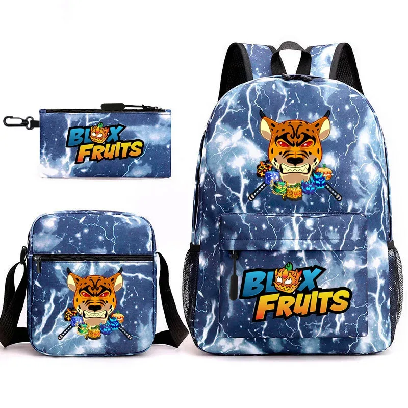 

Рюкзак CyBlox Fruits, школьная сумка, сумка на плечо, набор пеналов для детей, студентов