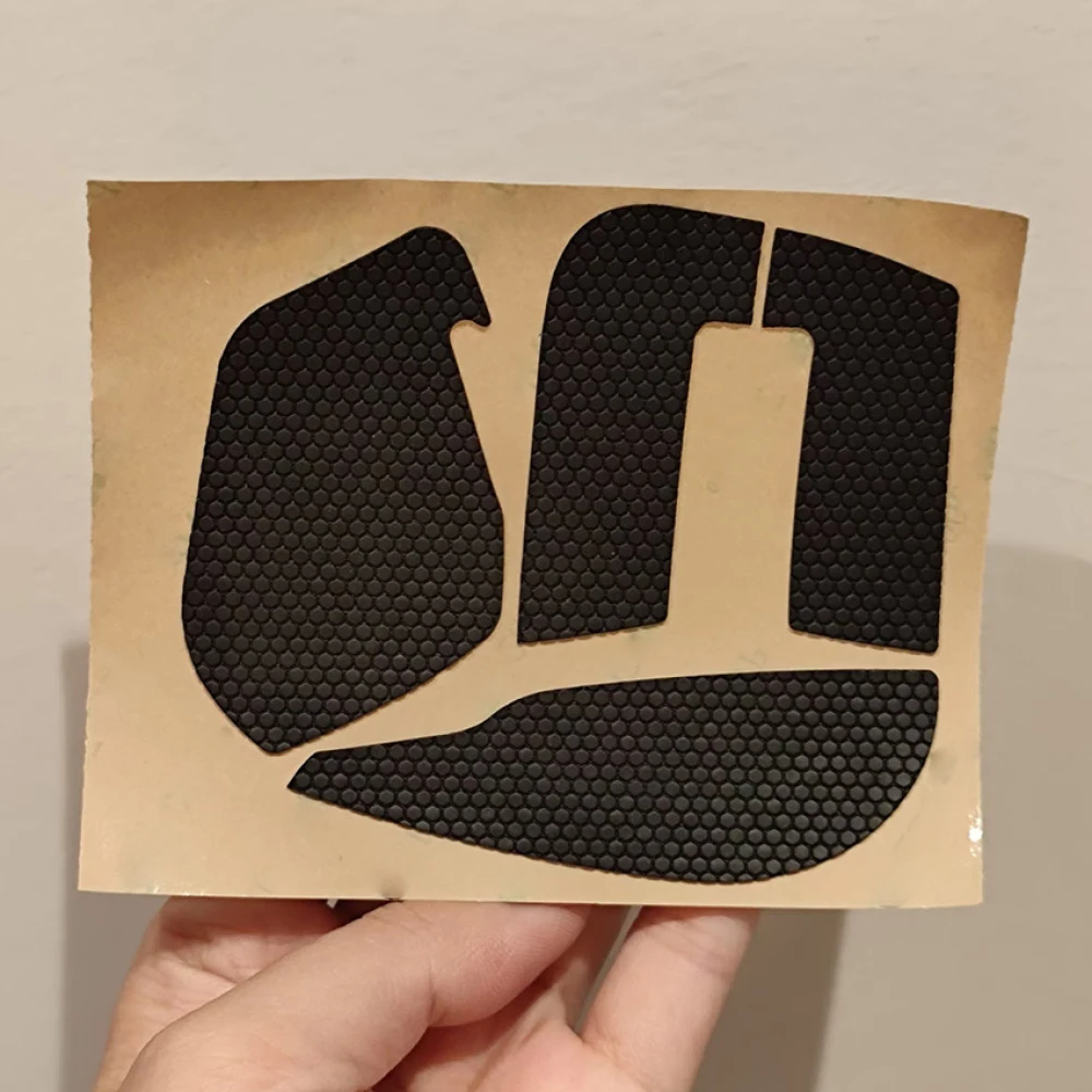 เมาส์สเก็ตสําหรับLogitech Mx Master 3S/Mx Master 3 แผ่นสีดําAnti-Skidสติกเกอร์เสื่อเท้าเมาส์สเก็ตอุปกรณ์เสริม