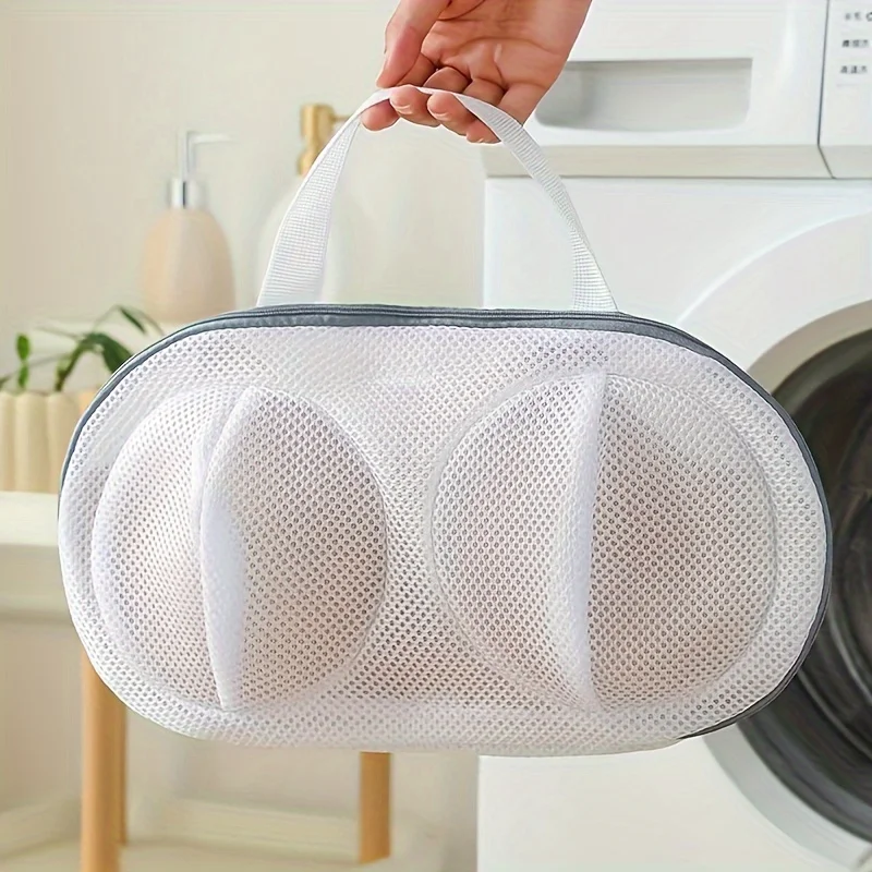 Sac à linge multi-usages anti-déformation, soutien-gorge de qualité supérieure, poudres d'entretien des sous-vêtements sûres pour la machine à laver, 1PC