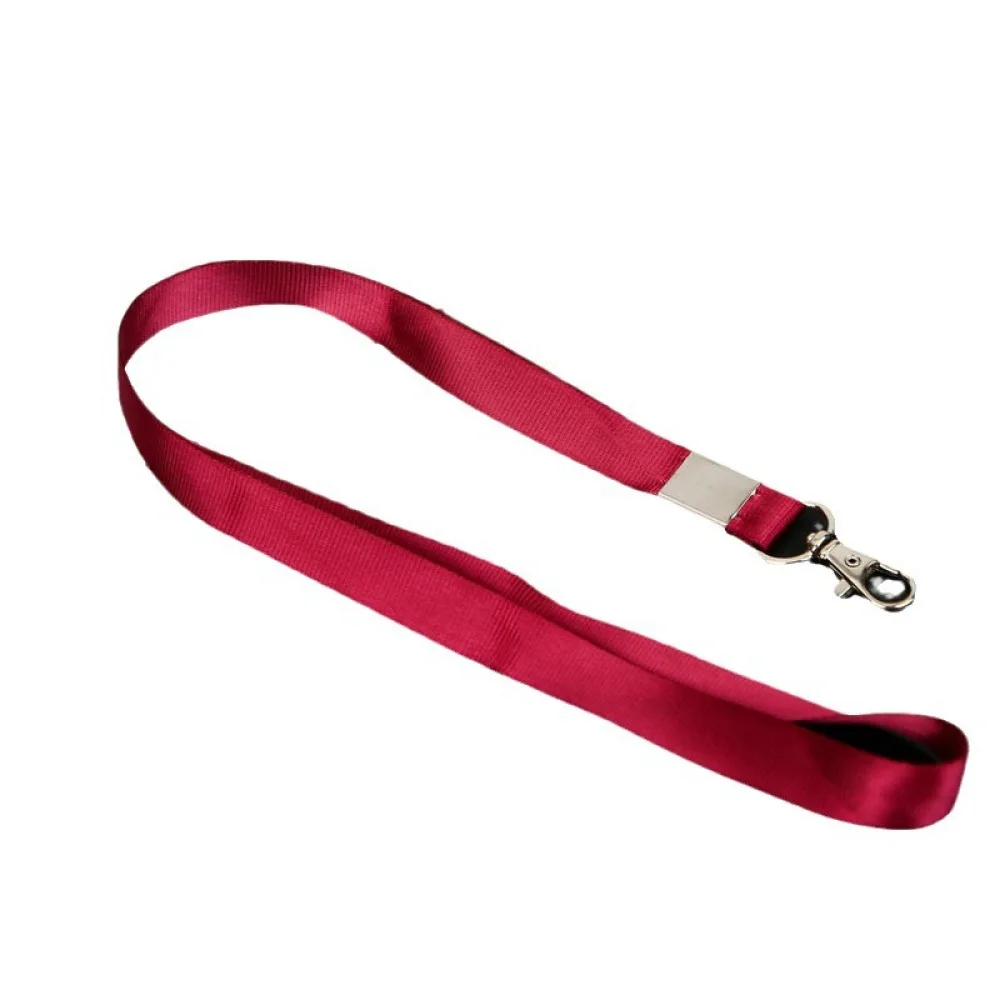 Reliable Badge Holder Lanyard With Metal Hook Neck Strap For ID Card Keychain Work School Staff Conference Essentials