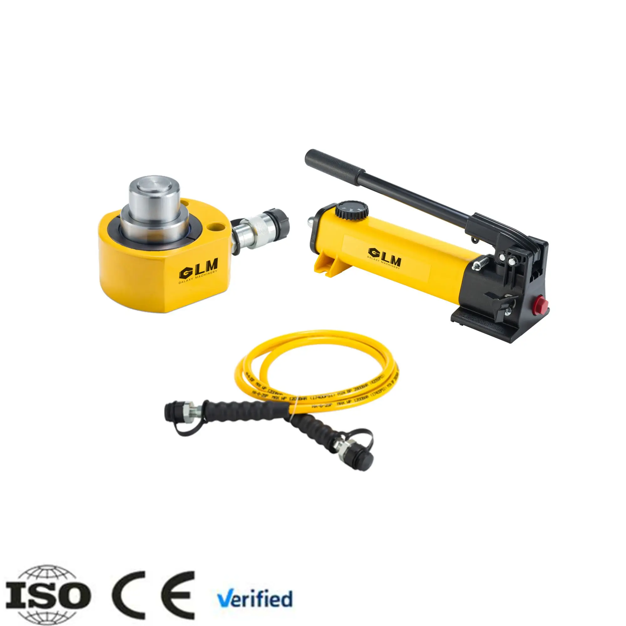 Wholesale Factory Price 10 20 Ton In Stock Fast Delivery Low Height Multistage Hydraulic Cylinder Jacks