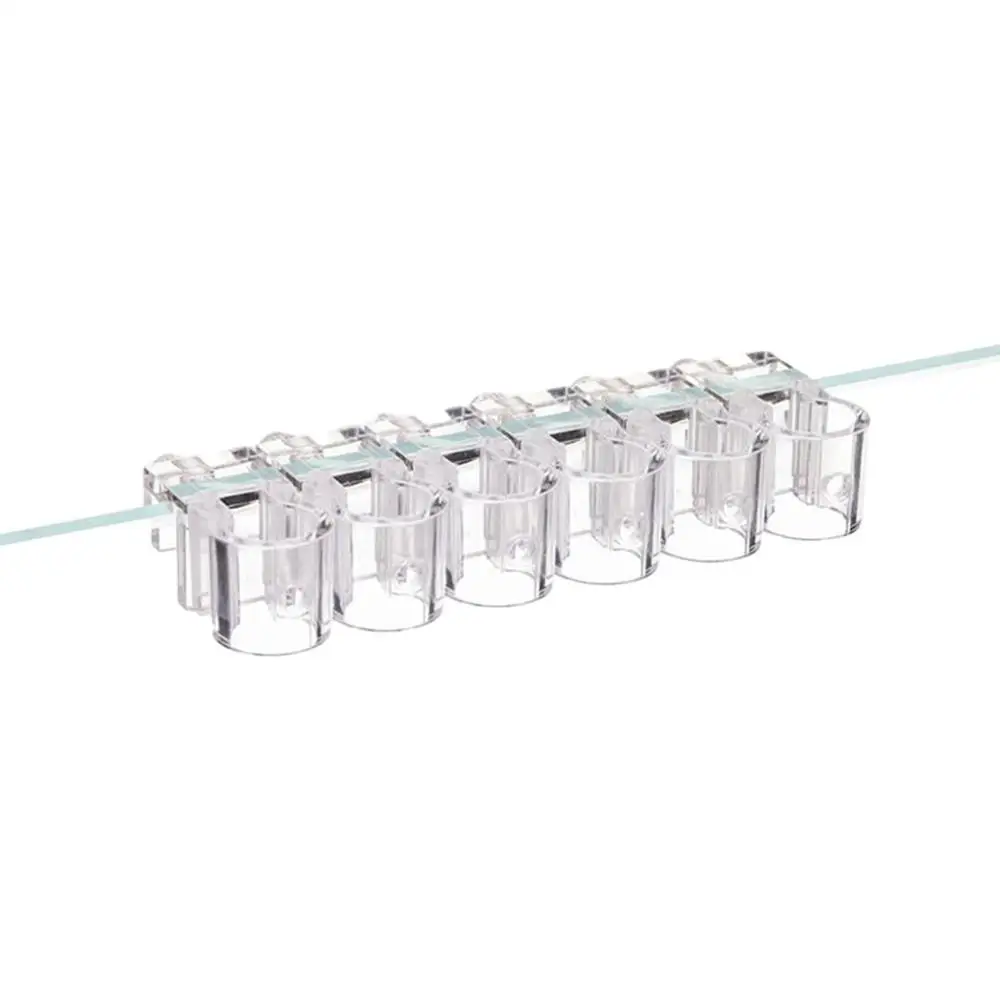 6 Stück Aquarium-Pflanzenhalter, transparente Pflanzhalterung, Mini-Pflanztopf zum Aufhängen, Aquarien-Pflanzenstütze für Fischbecken – Detail 6