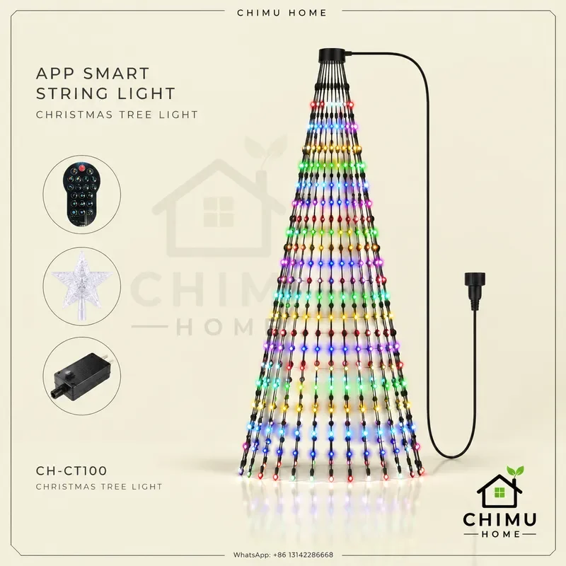 Cordão de Luz LED Smart Bluetooth Sinfônico CHIMU