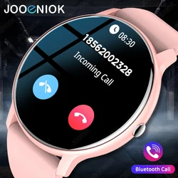 2026 New Smart Watch Men's Full Touch Screen Sports Fitness Watch Heart Rate Bluetooth Call Smartwatch Women Android iOS