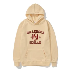 Sudadera con capucha Unisex de Young Royals Hillerska Skolan, sudaderas con capucha gráficas, jersey de manga larga, ropa deportiva informal para espectáculo de Tv