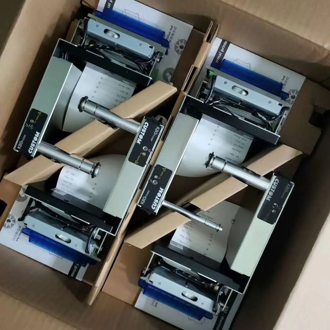 الأصلي 3 بوصة 80 مللي متر كشك وحدة طابعة مخصصة K80 كشك طابعة مخصصة K80 وقوف السيارات الدفع ATM محطة مترو الانفاق المصرفية