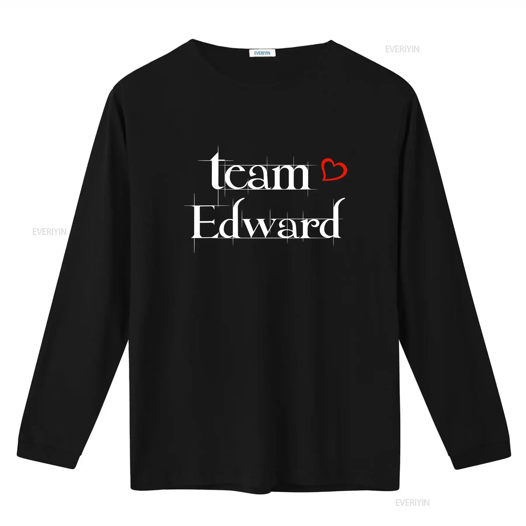 تي شيرت Team Edward Forks Washington La Push Baby تي شيرت عتيق مصمم ملابس أنيقة كاجوال ممتدة قليلاً #3