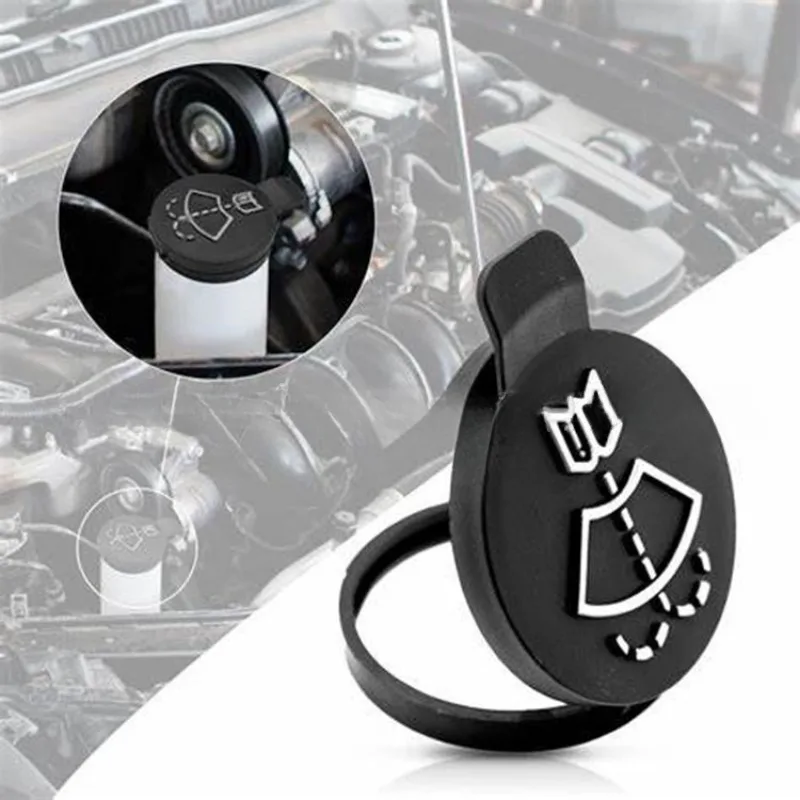 Car Windshield Wiper Washer Fluid Reservoir Tank Bottle Cap Cover for Chevrolet Cruze-Malibu Sonic-Trax Volt Silverado Impala.