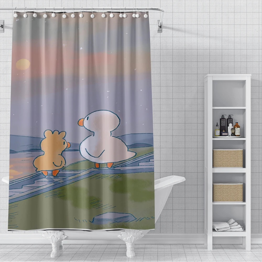 home shower curtains for bathroom Landscape animals waterproof fabric bathroom Curtains modern shower curtain 180x200 240x200