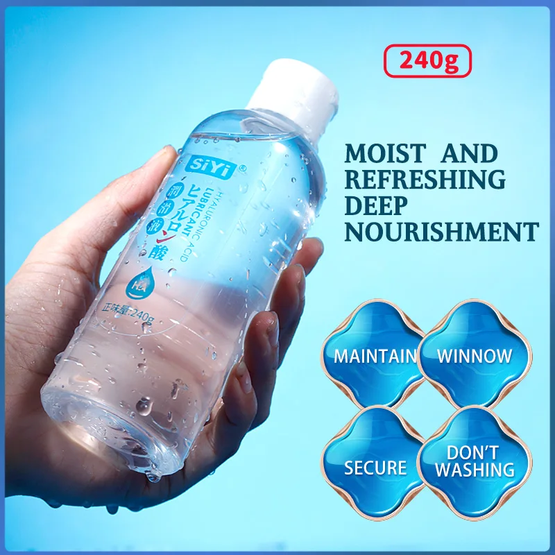 240 مللي زيوت التشحيم القابلة للذوبان في الماء ألعاب جنسية للرجال زيت تشحيم الجنس الشرجي النقي الطبيعي عن طريق الفم الجنس التشحيم ألعاب جنسية الإناث Sexshop #2