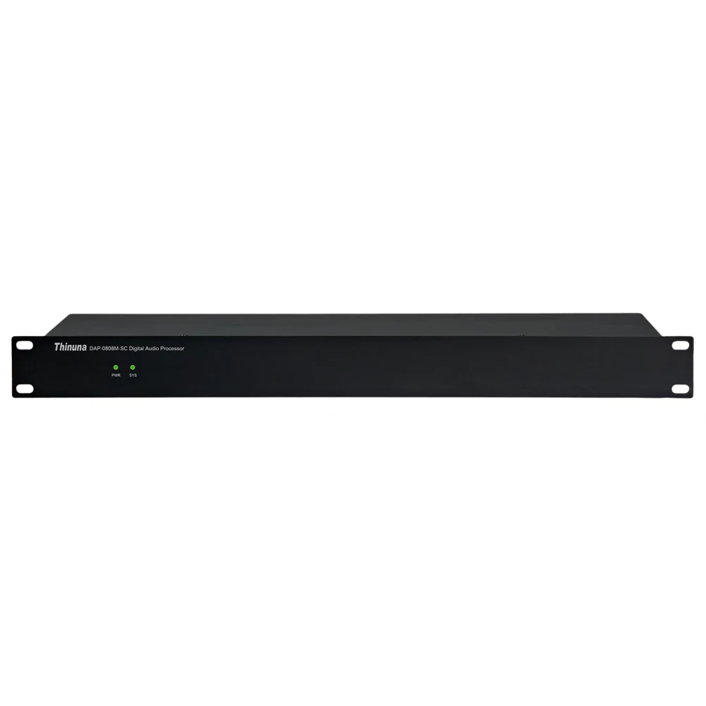 DAP-0808M-SC Professional Sound System Audio Equipment 8x8 Analog I/O Digital Audio Processor with USB Sound Card & DSP