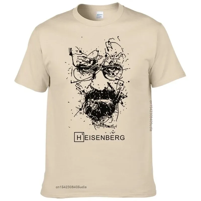 2024 New Fashion Breaking Bad Graphic T Shirts Men Heisenberg Camisetas Hombre Men Cool Tee Shirt for Men Tops Cotton Tshirt