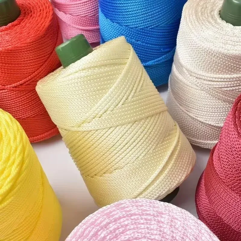 5pcs 250g Chunky Yarn Light Body Twine Ice Silk Threads for Knitting Needles Diy Crochet Yarn Hook Bag Summer Hat Cushion