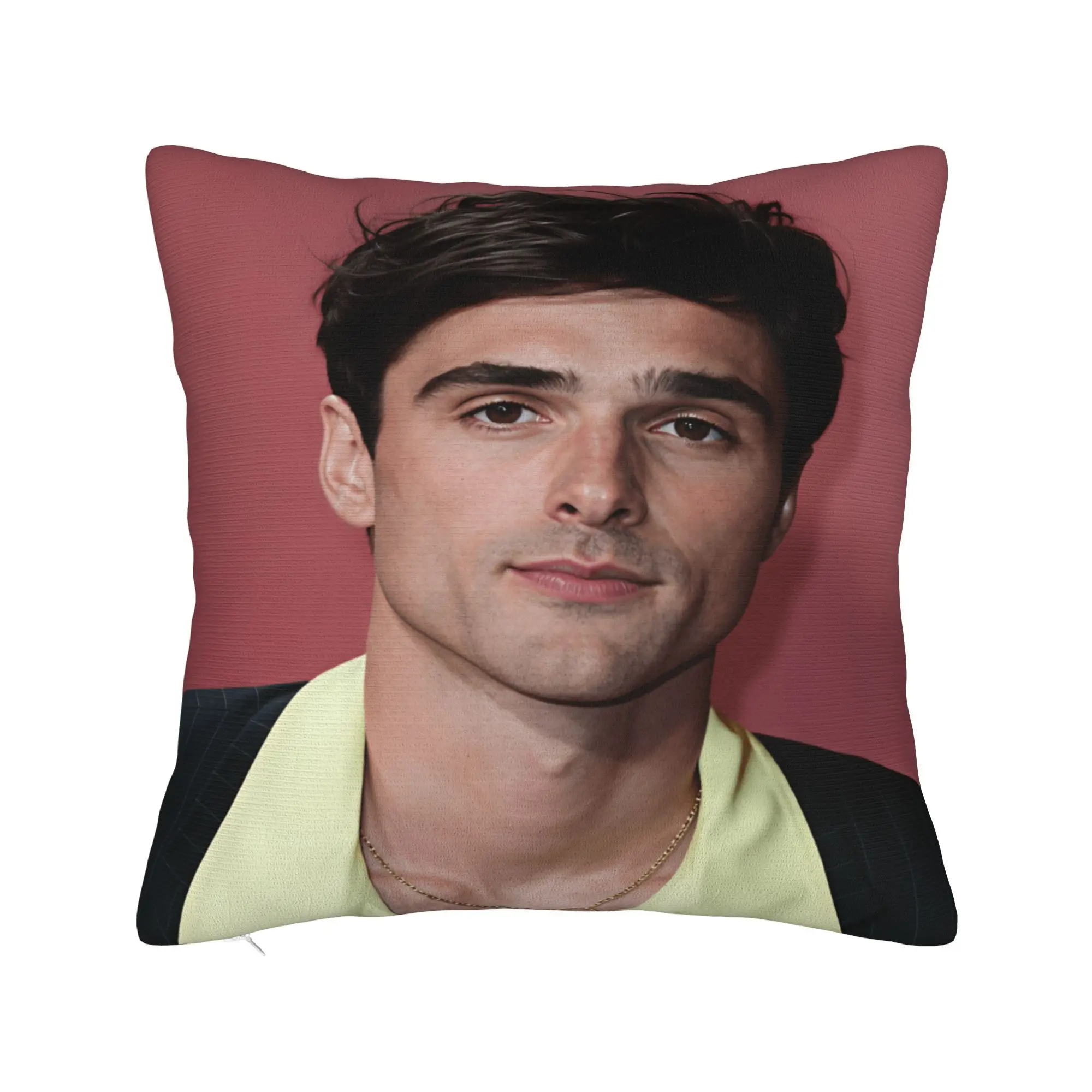Jacob E-Elordi Pillow Cover  Cute Funny Pillow Case For Living Room Bed Chair Soft Pillowcases Birthday Present