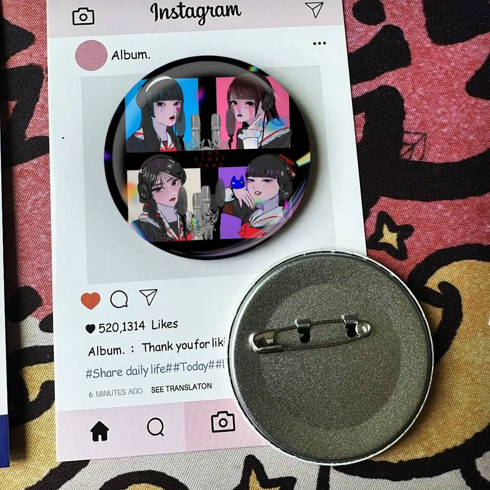 P-Phantom Siita  Laser Badge Applicable For Backpack Clothes Hats Decor Creative Accessories