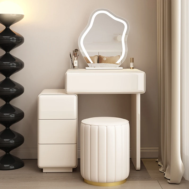 Drawers Vanity Dressing Table Wood White Stool Corner Multifunction Dressing Table Bedside Meubles De Chambre Home Furniture