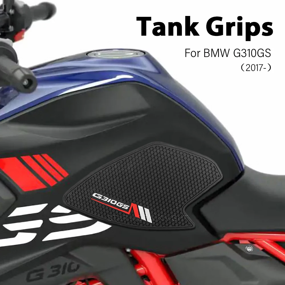 

For BMW G310 GS GS 310 310GS G310GS (2017-) Fuel Tank Pads Knee Anti-Slip Stickers Tankpads Protector Motorcycle Accessories