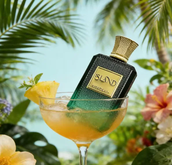 

Khadlaj Island Luxury Perfume Island Marine Floral 100ml Unisex Extrait De Parfum Long-Lasting Perfect for Valentine's Day