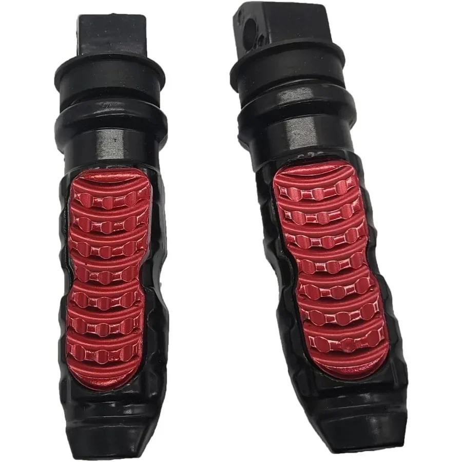 

Красные подножки для заднего пассажира мотоцикла, педали, подножки для велосипеда, мопеда, скутера с монтажными болтами M8, прочные