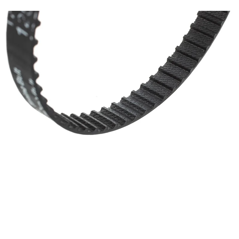 2 Pcs 10Mm Wide 5.08Mm Pitch 60 Teeth 60T Synchro Cog Timing Belt Black 120XL-AT30