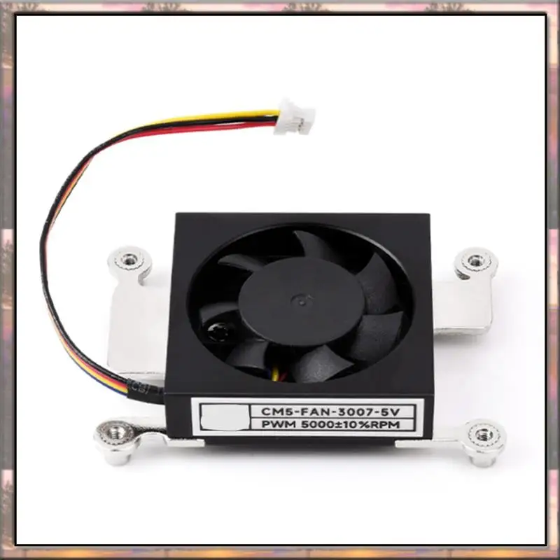 

Вентилятор охлаждения BAAZ HOT CM5 для вычислительного модуля Raspberry Pi 5 5 В 3007, низкий уровень шума с теплопроводящей лентой