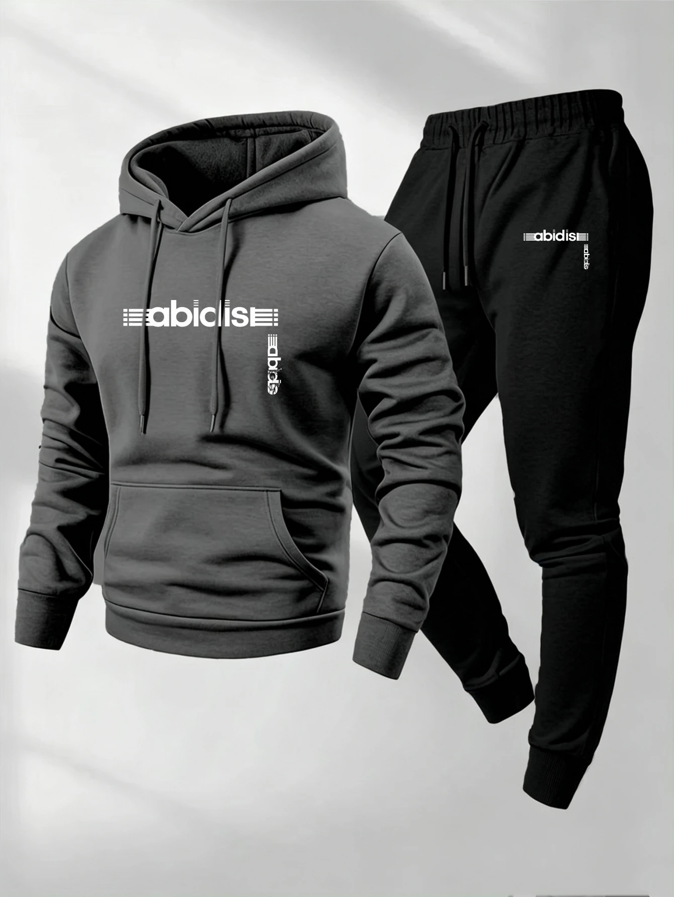 ユニセックス2ピースストリートウェアトラックスーツ、抽象的な - Jogger Sweatpants Men のレビューと価格