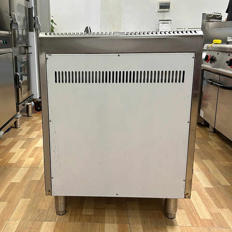 

Professional Kitchen Equipment Manufacturer Gas Double Tank Fryers Stainless Steel Deep Fryer Machine With A Cabinet