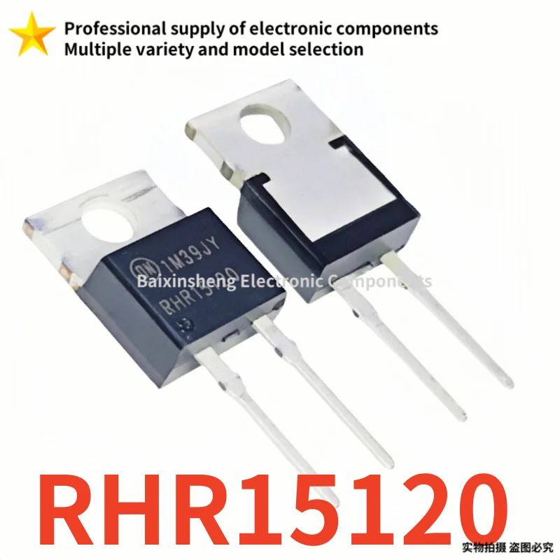 10PCS Original, brand new RHR15120 RHRP15120 15120 TO-220-2 15A/1200V ultrafast recovery diode