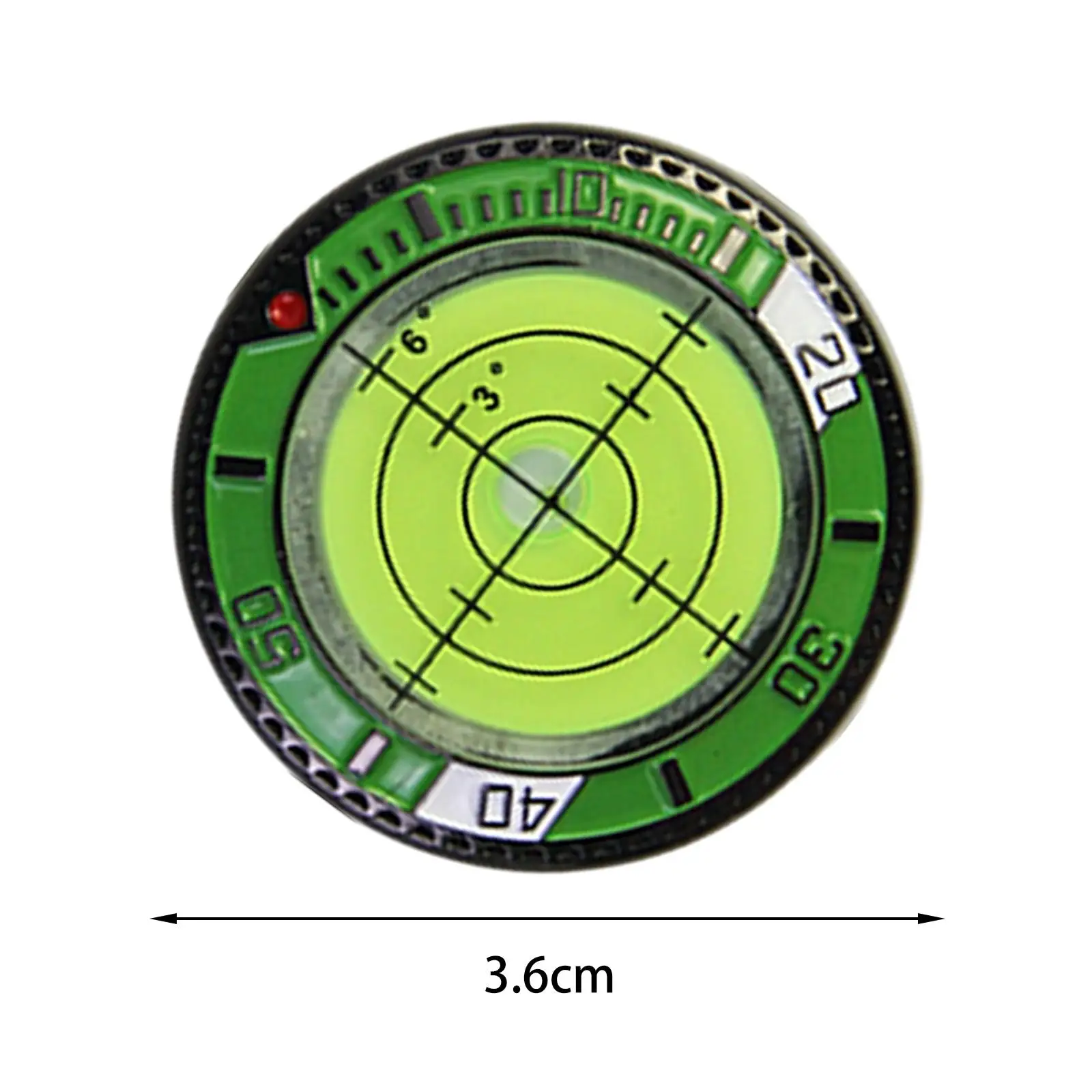 Golf Putting Green Reader Golf Alineación Lector Herramienta Compacto