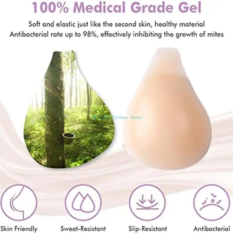 حمالة صدر نسائية غير مرئية من K1ME، حمالة صدر لاصقة بدون حمالات بدون ظهر