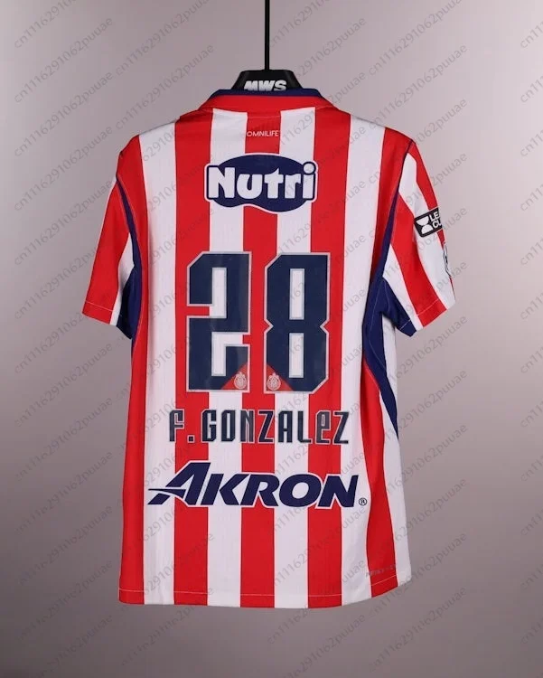 2026 Chivas De Guadalajara 3D-Druck Fußballtrikot Herren Atmungsaktives Schnelltrocknendes Kurzarm-T-Shirt Familien-Partnerlook – Detail 9