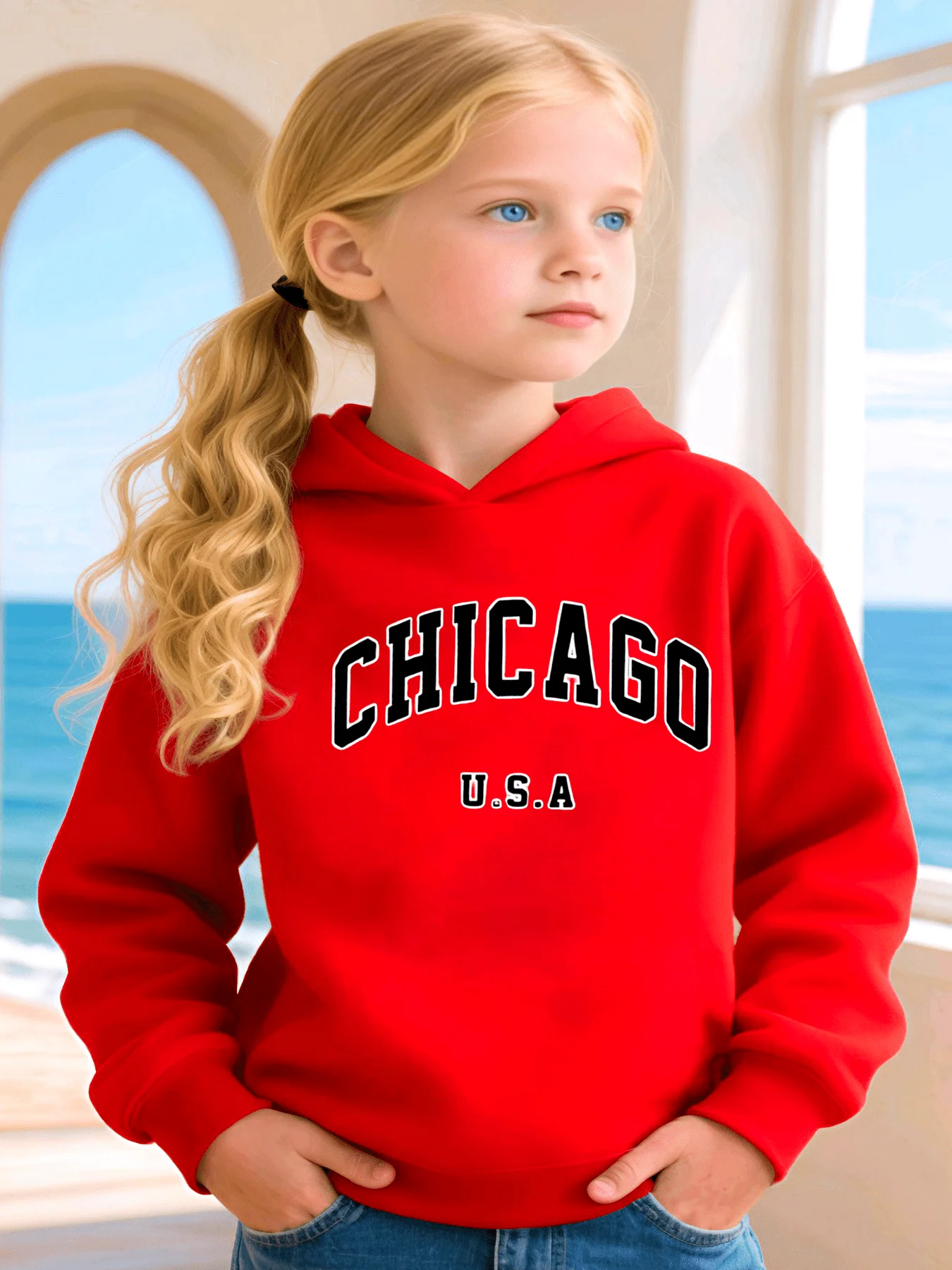Autumn and winter casual and stylish long-sleeved hoodies for boys andgirlsloose-fitting sportysweatshirtstrendyChristmas gifts.