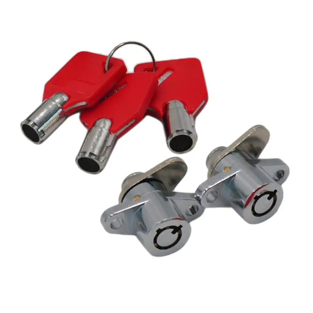 Motorcycles Saddle Bags Locks Reliable Steel Latch Kit for Rigid Motorcycle Saddlebags for Harley Touring