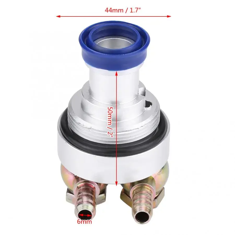 Motorcycle Oil Cooling System Adapter 36 * 1.5mm Thread For Honda Cross Riding CB CG Engine 125CC-250CC