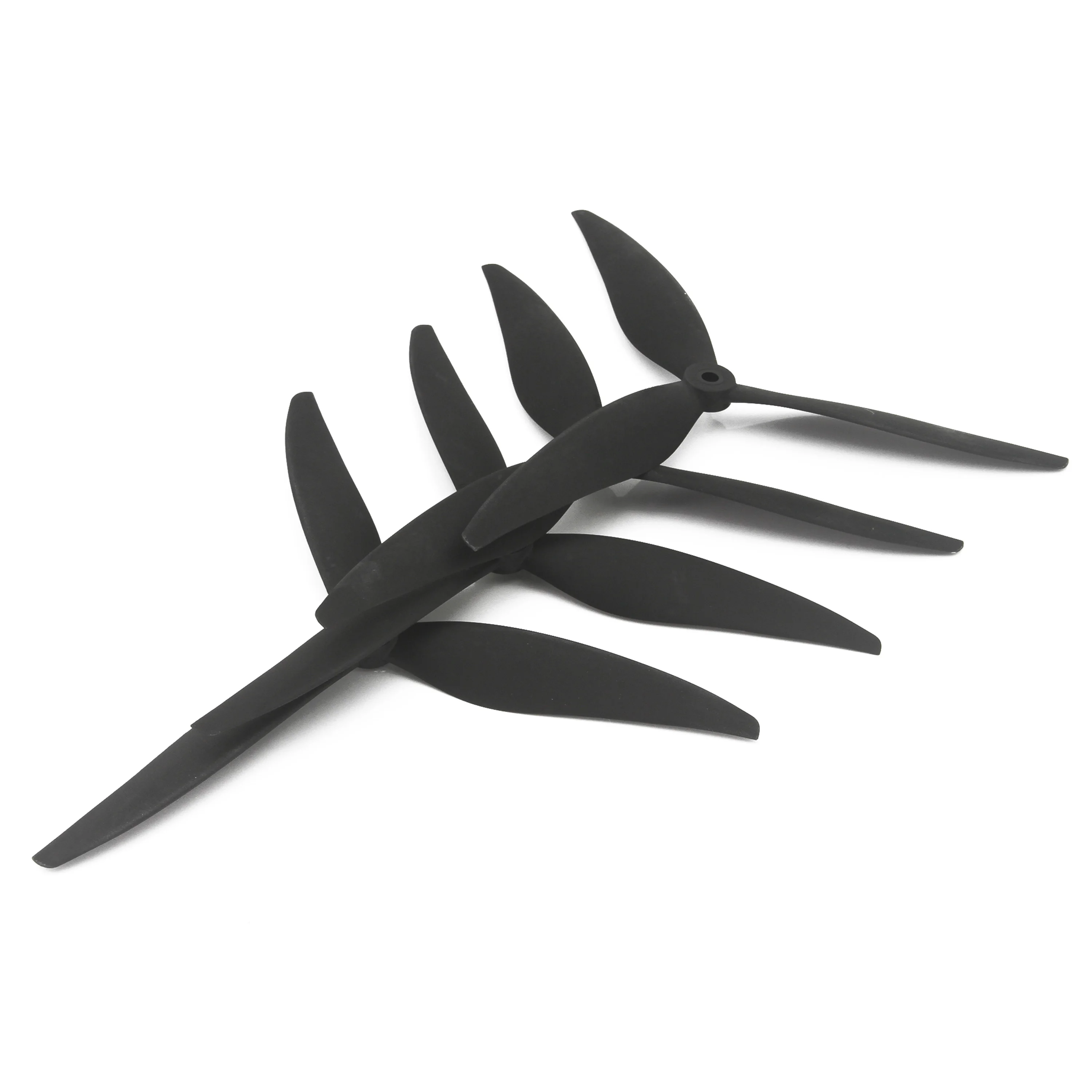 2 pares NEEBRC 8040 8X4X3 hélice CW CCW de 3 aspas 8 pulgadas fibra de vidrio nailon bajo ruido para Dron FPV multicóptero avión Accesorios