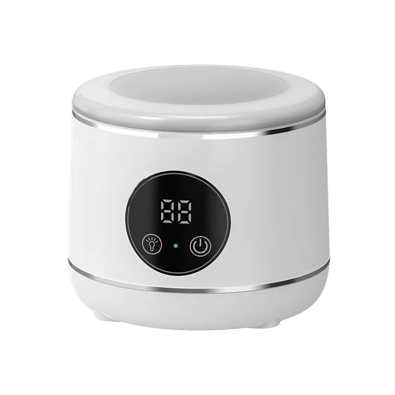 B58B-Household Ultrasonic Retainer Cleaner Machine With UV Lamp For Jewelry Dentures Knives Forks EU EU Plug