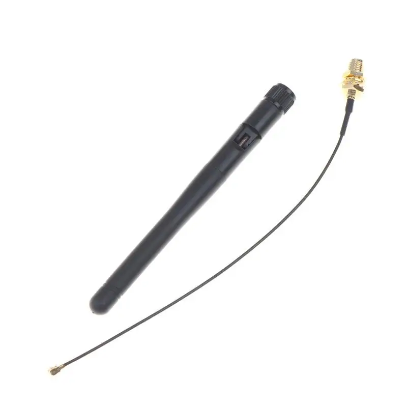 Hot 2.4GHz 3dBi WiFi 2.4g Antenna +15cm Aerial RP-SMA Male Wireless Router PCI U.FL IPX To RP SMA Male Pigtail Cable