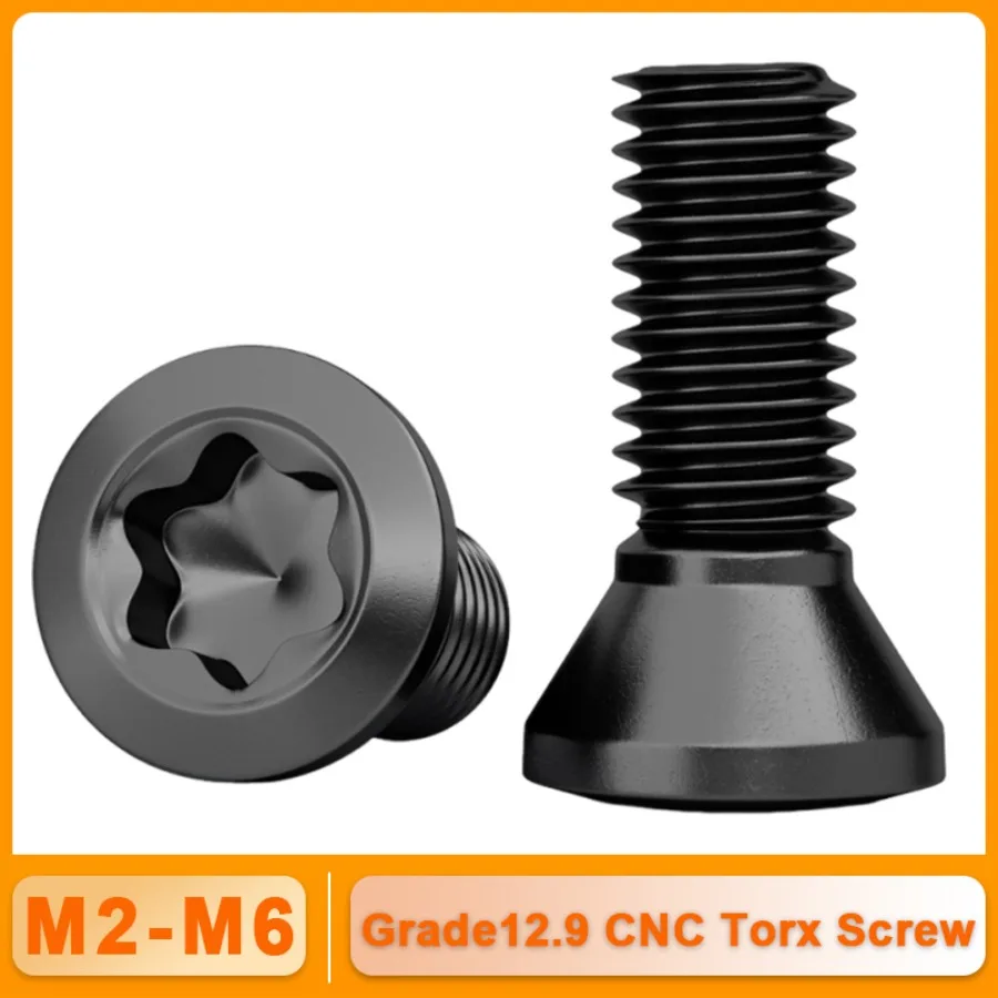 CNC Accessories Lathe Tools Holder Bolt Grade12.9 M2 M2.5 M3 M3.5 M4 M5 M6 Insert Torx Screw For Replaces Carbide Inserts