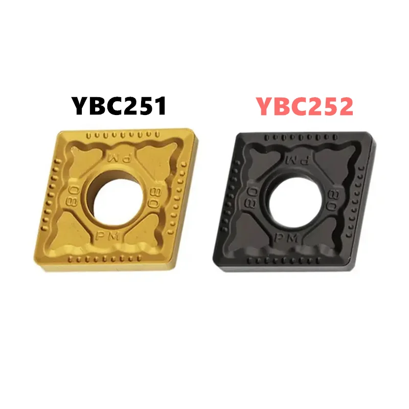 Zcc.ct Carbide Insert External Turning Tool Steel Processing CNC Lathe tool CNMG120404 CNMG120408 CNMG120412-PM YBC251Cutting