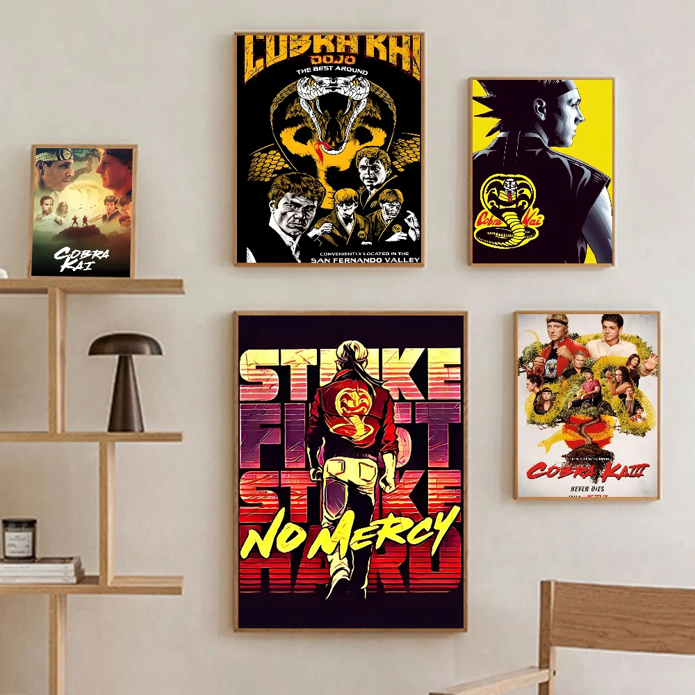 C-Cobra Kai Poster Paper Print Home Living Room Bedroom Entrance Bar Restaurant Cafe Art Painting Decoration