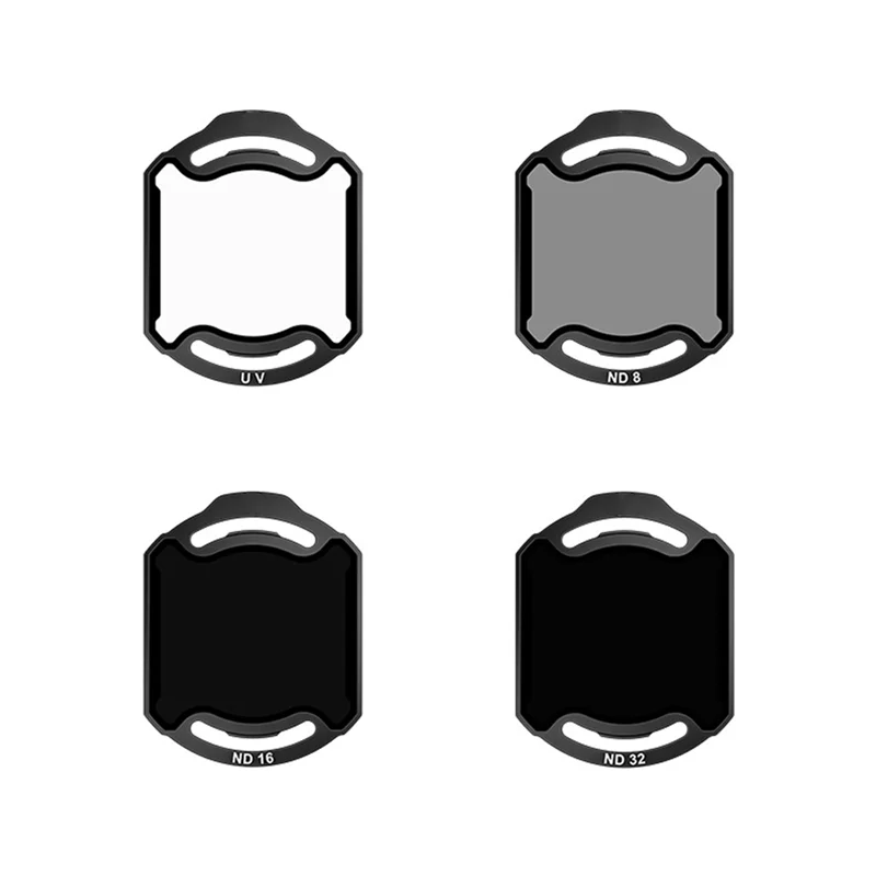 Kit de filtro a92z para dji o4 unidade de ar pro nd 8/16/32 filtro proteção uv à prova de óleo e à prova de arranhões para lente de drone