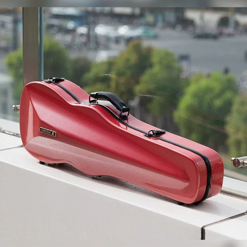 Práctica funda para violín para adultos, estuche portátil impermeable de gran capacidad para violín, caja de instrumentos de cuerda profesional