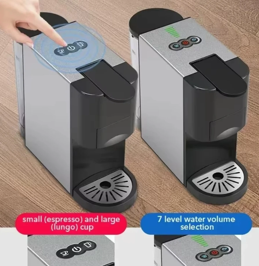 Multifunctional 5in1 19BAR Espresso Machine K-cup/Dolce Gusto/Ground Coffee/44mm ESE (Green)