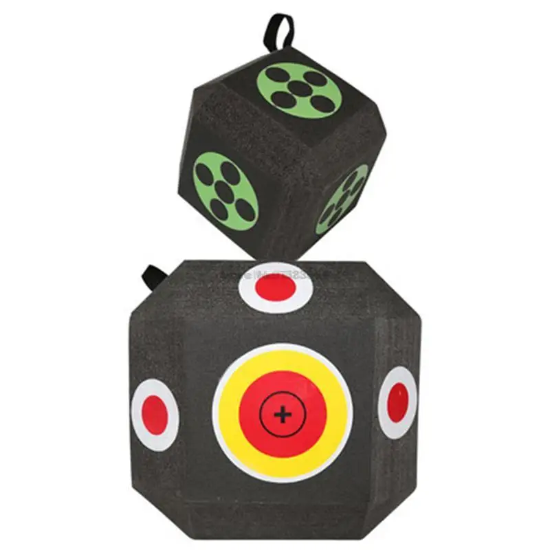 

38cm Portable 3D Target Dice Six-Side for Shooting Hunting Practice Training Eco-friendly Arrow Target Cube for Recurve Bow