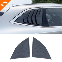 For GWM haval h6 2017-2024 Accessories Car Rear Spoiler Wing Side Window Triangle Trim Cover Trim ABS Plastic Carbon Black 2pcs