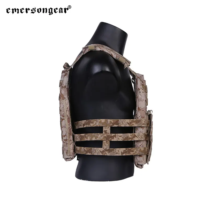 Imagem -04 - Emersongear para Avs Estilo Colete Tático Leve Placa Transportadora Molle Airsoft Caça ao ar Livre Esporte Combate Equipamentos de Proteção