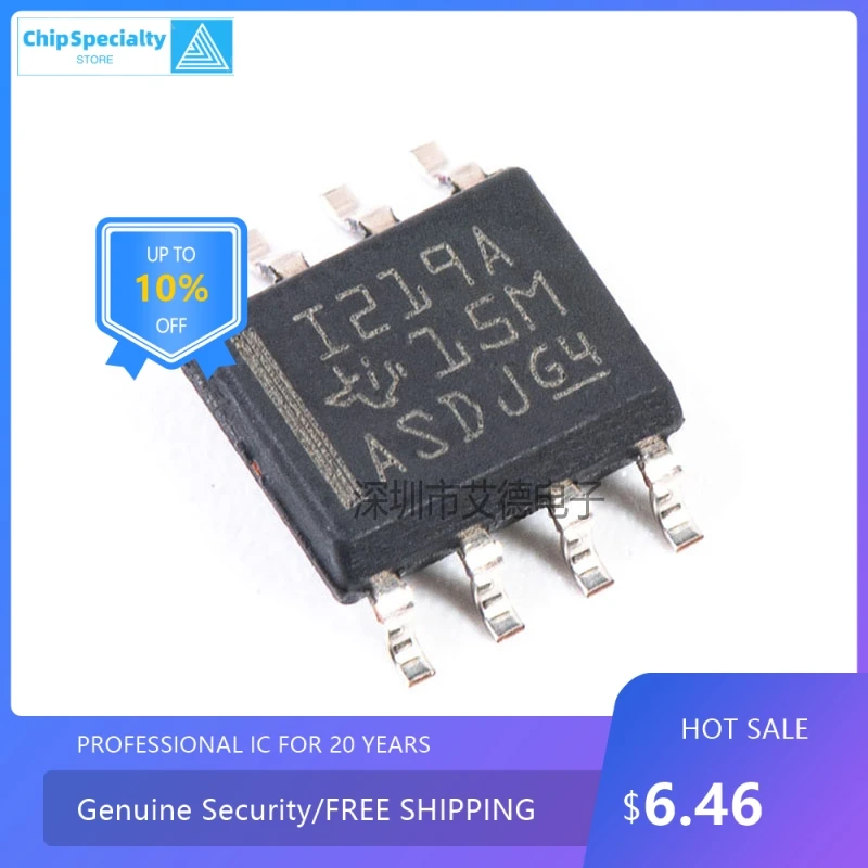 Original authentic INA219AIDR I219A patch SOIC-8 26V current sensing amplifier chip