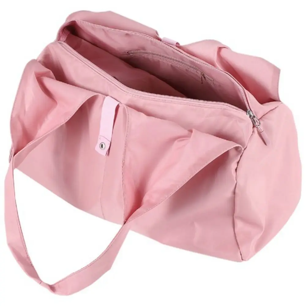 

Sweet Underarm Bag Yoga Mat Bag Luggage Bag Korean Style Sports Shoulder Bag Solid Color Large Capacity Gym Fitness Bag Girls