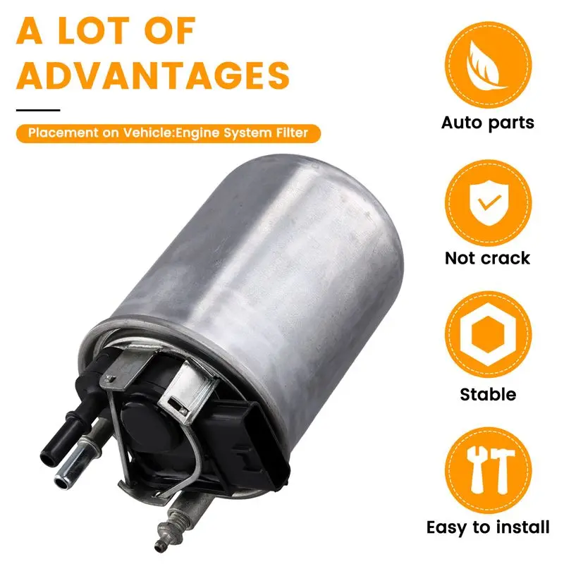 A96E-Engine System Fuel Filter 164001KB2B 16400-1KB2B For Ni̇ssan Pulsar Qashqai Juke 1.5 Dci 2010-2024 Diesel Filter